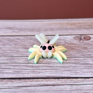 Mini Glow in the Dark Fairy Spider – 3D Printed Fantasy Insect Figurine