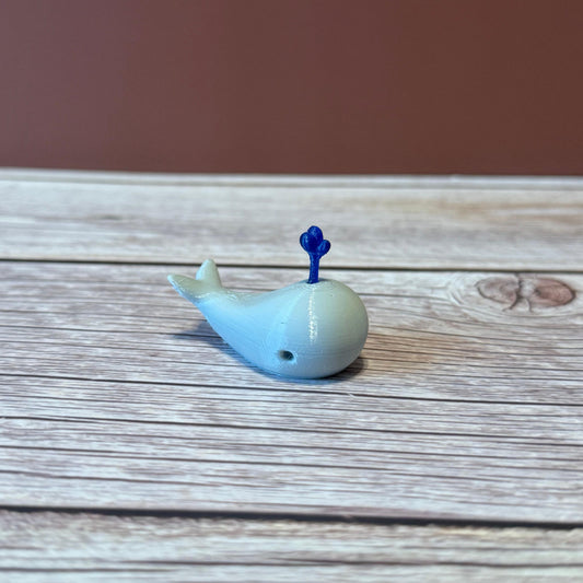 Whale Chopstick Rest – 3D Printed Cute Ocean Utensil Holder