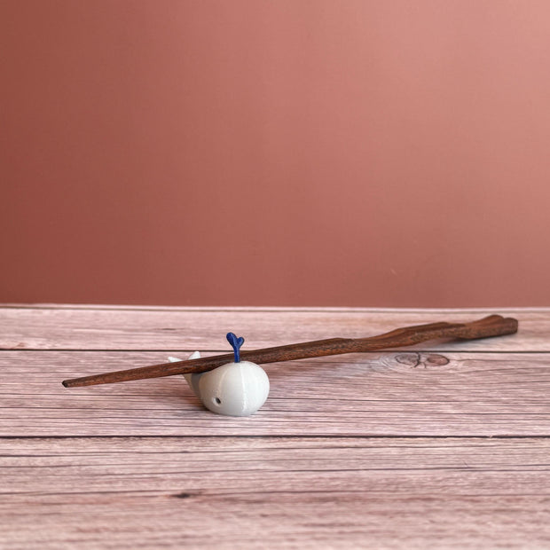 Whale Chopstick Rest – 3D Printed Cute Ocean Utensil Holder