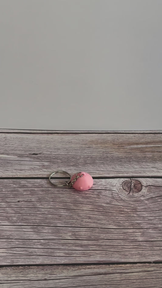 Articulated Jellyfish 3D Printed Keychain – Flexible Ocean Keychain, Movable Sea Creature, Unique Marine Gift, Aquatic Fidget Toy