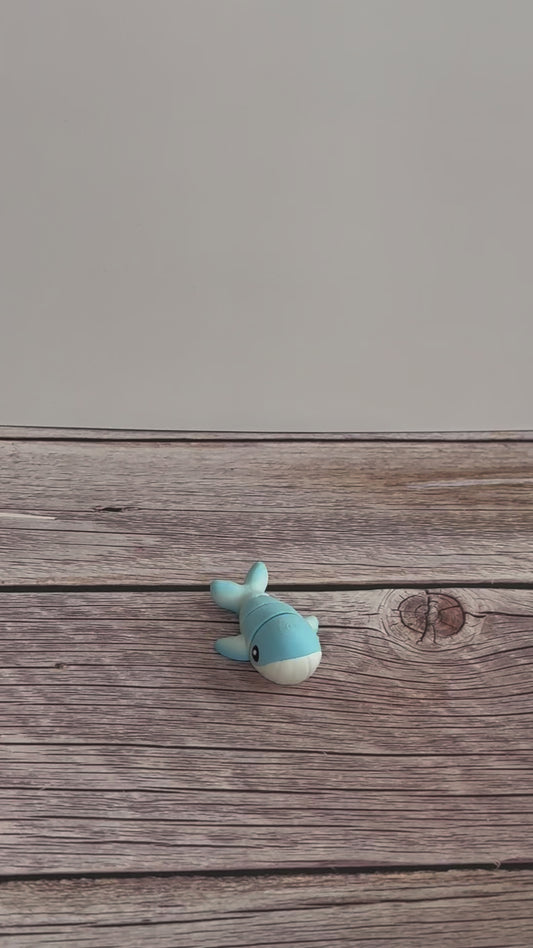 Mini Articulated Whale – 3D Printed Cute Ocean Fidget Toy
