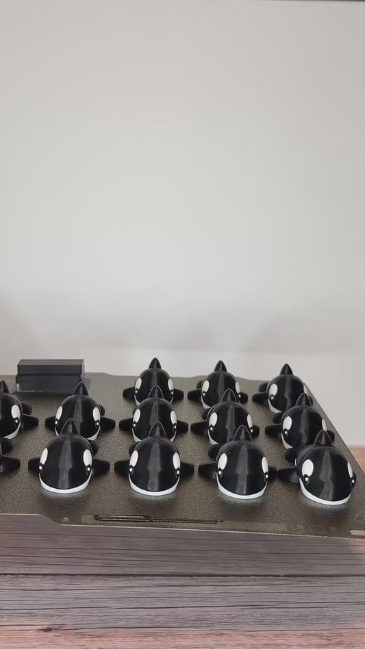 Articulated Mini Orca Toy – 3D Printed Killer Whale Fidget Figure